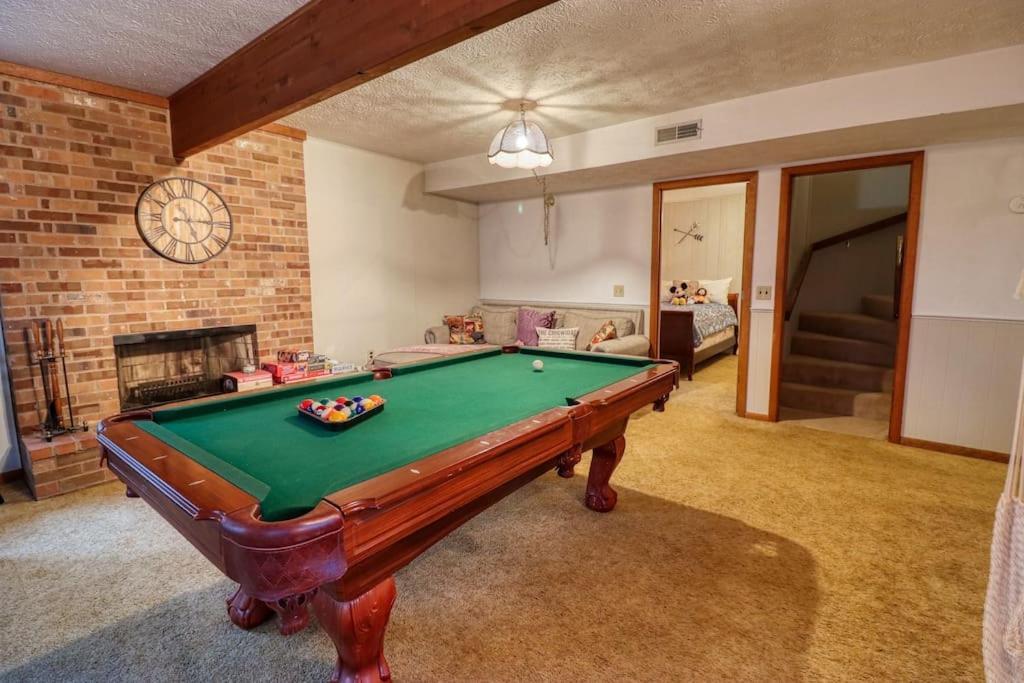 4-Bedroom+Loft-Sauna-Pool Table-Bar-2 Fireplaces Basye Buitenkant foto